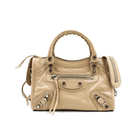 Balenciaga Handbags - Balenciaga Mini City Lambskin Bag